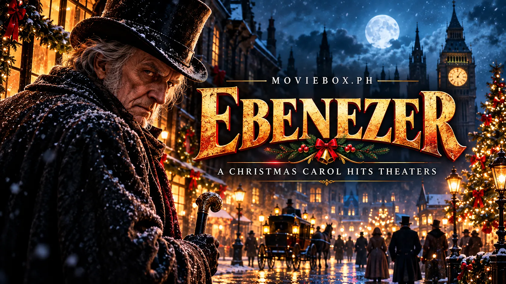 Moviebox.ph | Ebenezer: A Christmas Carol Hits Theaters