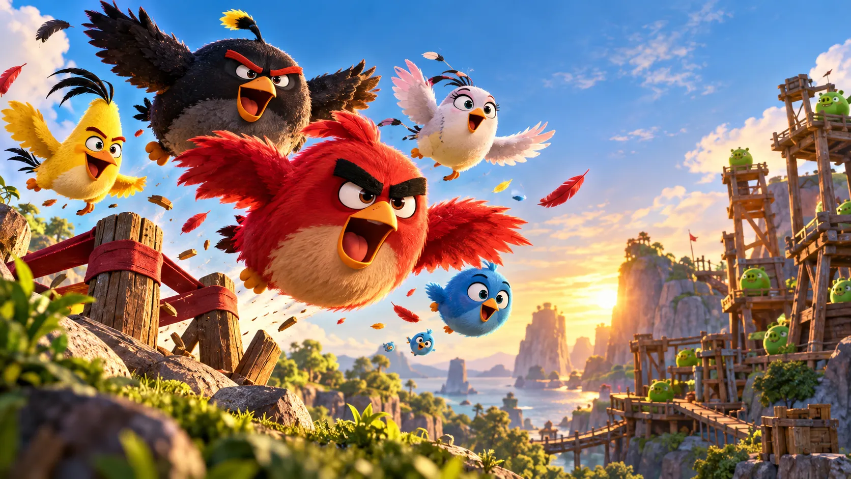 Movie blast | Angry Birds: The Flock Flies Back