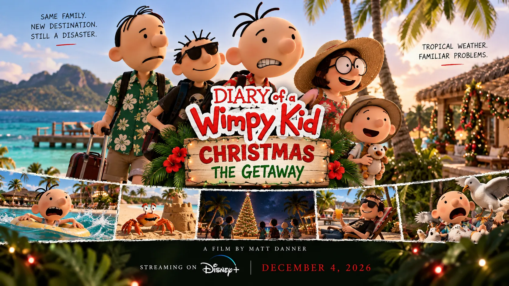 Movierilz | Wimpy Kid Christmas: The Heffleys Go Tropical